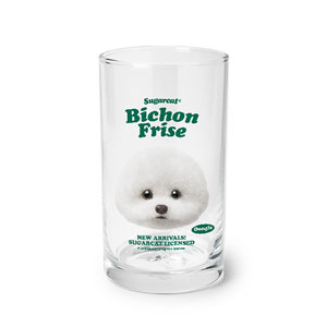 Dongle the Bichon TypeFace Cool Glass