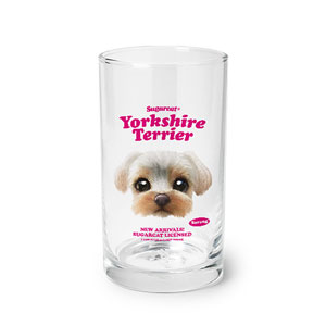 Sarang the Yorkshire Terrier TypeFace Cool Glass