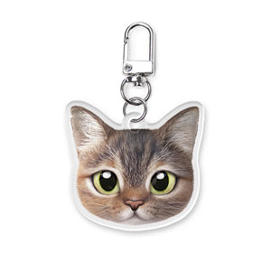 Lucy Face Acrylic Keyring