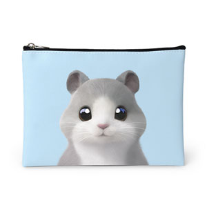 Malang the Hamster Leather Pouch