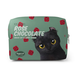 Dble’s Rose Chocolate New Patterns Volume Pouch