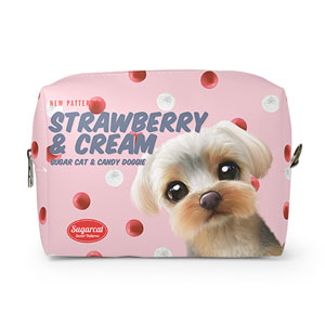 Sarang the Yorkshire Terrier’s Strawberry &amp; Cream New Patterns Volume Pouch