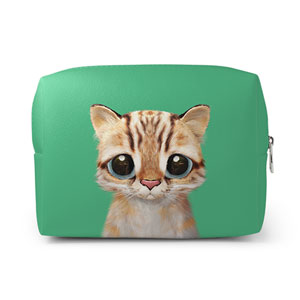 Leo the Leopard cat Volume Pouch