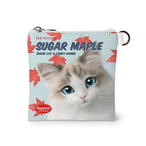 Autumn the Ragdoll’s Sugar Maple New Patterns Mini Flat Pouch