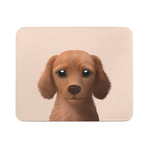 Baguette the Dachshund Mouse Pad