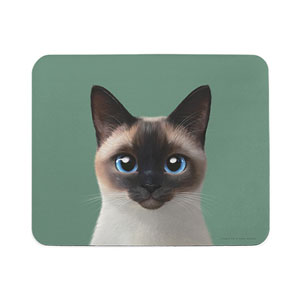 Bom the Siamese Mouse Pad