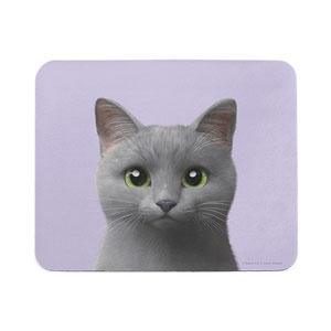 Nami the Russian Blue Mouse Pad