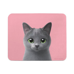 Sarang the Russian Blue Mouse Pad