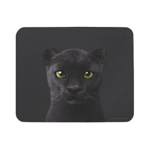 Blacky the Black Panther Mouse Pad