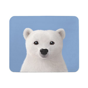 Polar the Polar Bear Mouse Pad