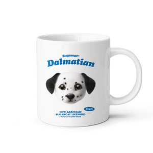Dali the Dalmatian TypeFace Mug