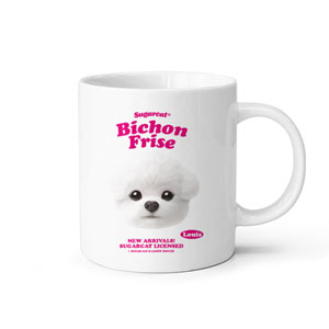 Louis the Bichon Frise TypeFace Mug