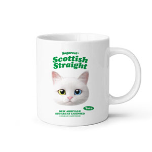 Toto the Scottish Straight TypeFace Mug