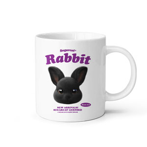 Black Jack the Rabbit TypeFace Mug