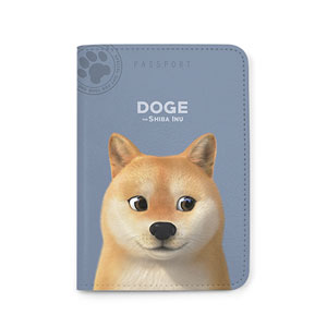 Doge the Shiba Inu Passport Case