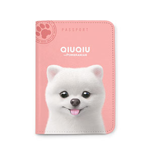 QiuQiu the Pomeranian Passport Case