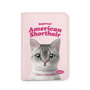 Cookie the American Shorthair Type Passport Case