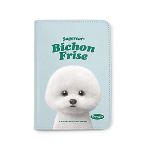 Dongle the Bichon Type Passport Case