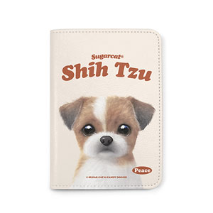 Peace the Shih Tzu Type Passport Case
