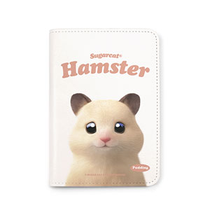 Pudding the Hamster Type Passport Case