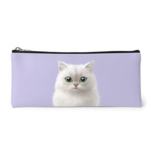 Ruby the Persian Leather Pencilcase (Flat)