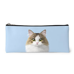 Summer the Norwegian Froest Leather Pencilcase