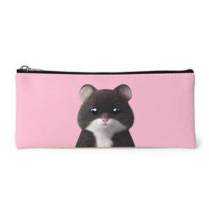 Hamlet the Hamster Leather Pencilcase