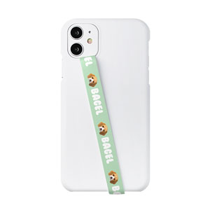 Bagel the Beagle Face Phone Strap