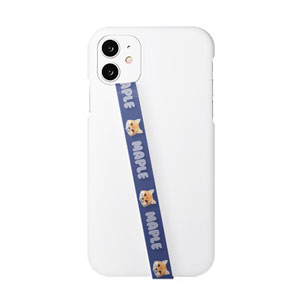 Maple the Red Fox Face TPU Phone Strap