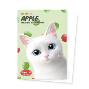 Asia&#039;s Apple New Patterns Postcard