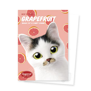 Jamong&#039;s Grapefruit New Patterns Postcard