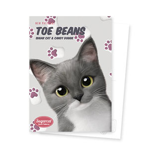 Tom’s Toe Beans New Patterns Postcard