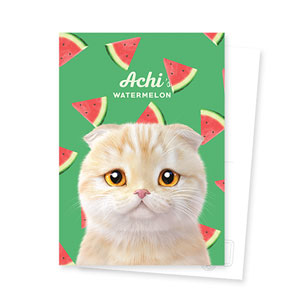 Achi’s Watermelon Postcard