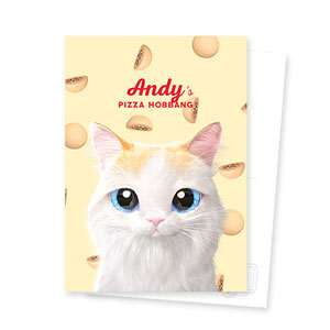 Andy’s Pizza Hobbang Postcard