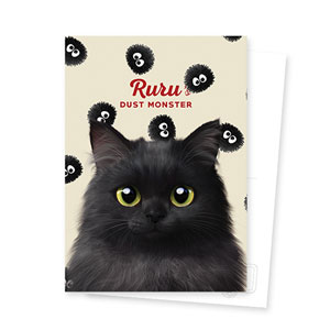 Ruru&#039;s Dust Monster Postcard