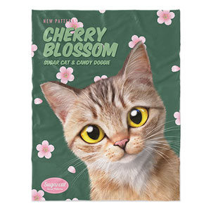 Ohjunisa’s Cherry Blossom New Patterns Soft Blanket