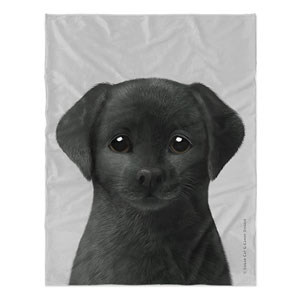 Pepper the Labrador Retriever Soft Blanket