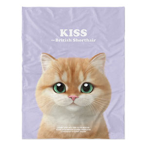 Kiss Retro Soft Blanket