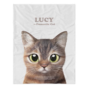 Lucy Retro Soft Blanket