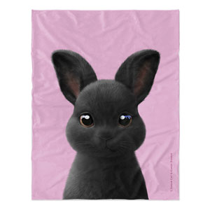 Black Jack the Rabbit Soft Blanket