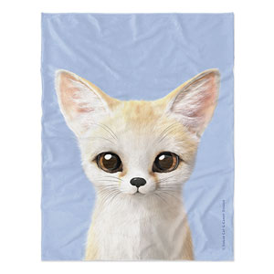 Denny the Fennec fox Soft Blanket