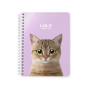 Lulu the Tabby cat Spring Note