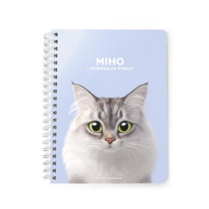 Miho the Norwegian Forest Spring Note