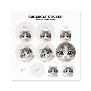 Dan the Kitten Sticker