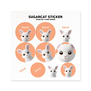Carrot the Rabbit Sticker