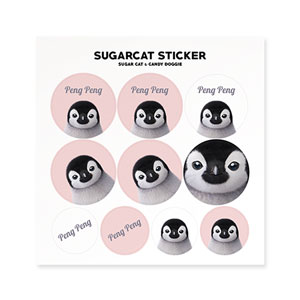 Peng Peng the Baby Penguin Sticker