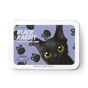 Bingo’s Black Rabbit New Patterns Tin Case MINI