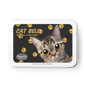 Dots’s Cat Bell New Patterns Tin Case MINI
