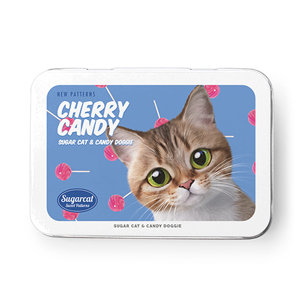 Mar’s Cherry Candy New Patterns Tin Case MINI