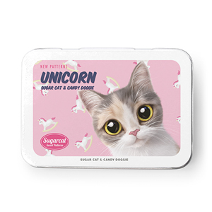 Merry’s Unicorn New Patterns Tin Case MINI
